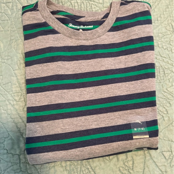 TOMMY BAHAMA “mix & match” kids striped tee! 💚💙 get ur kids summer ready! - Picture 2 of 8